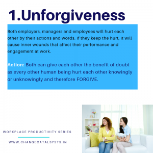 Workplace attitude-Unforgiveness-ChangeCatalysts